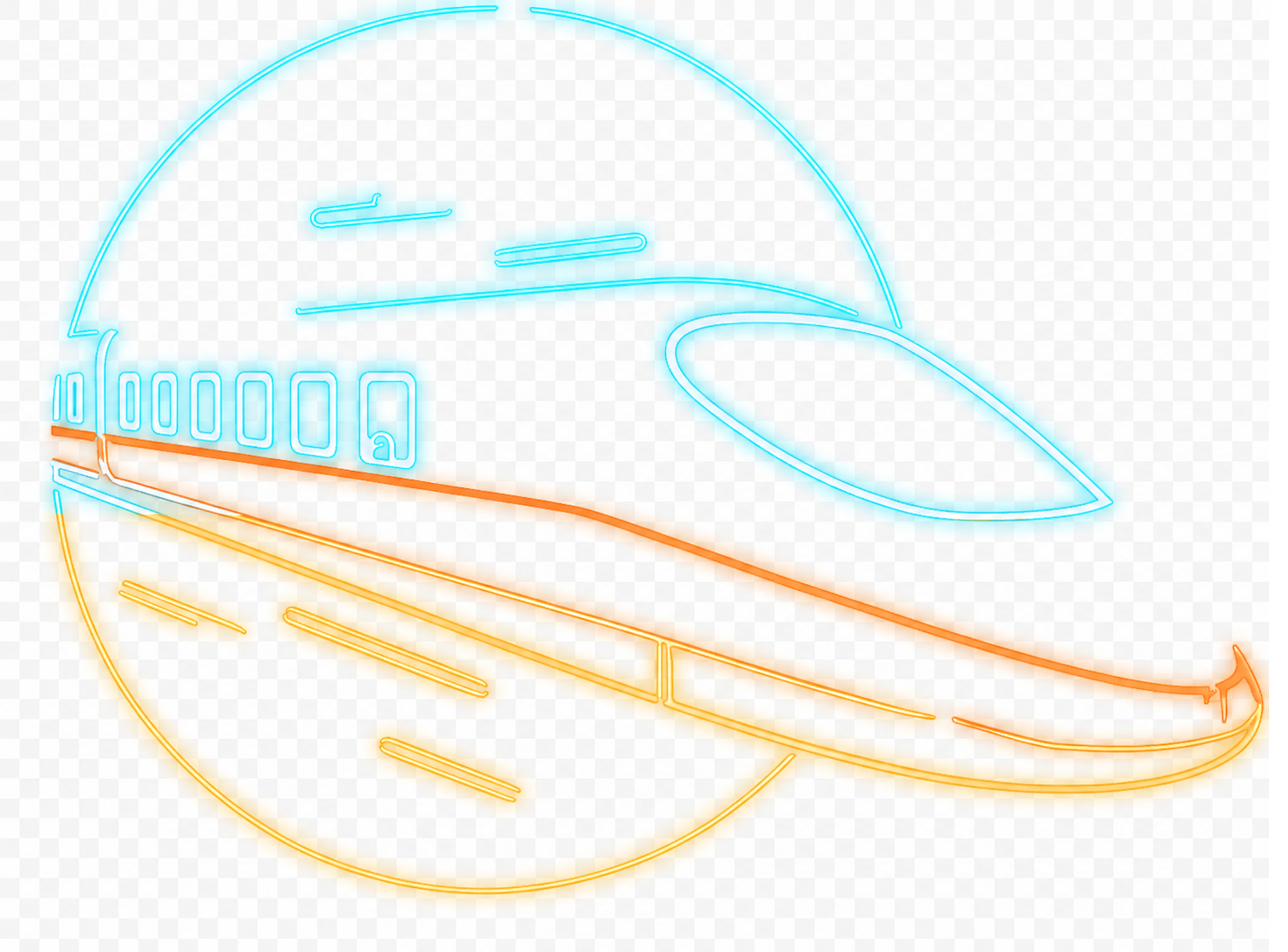 HSR Neon Train · Sea-Thru GHSR